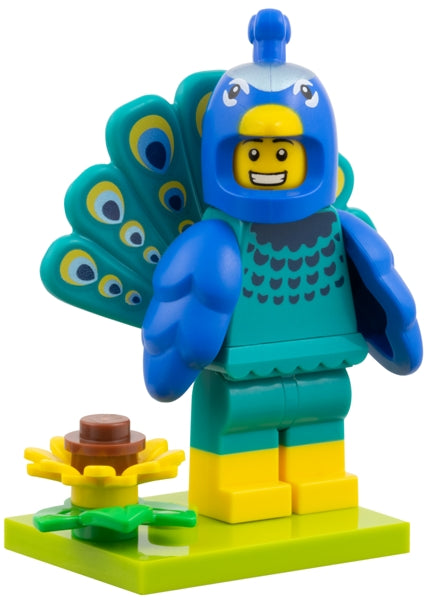 Peacock Costume - LEGO Series 28 Collectible Minifigure (2026)