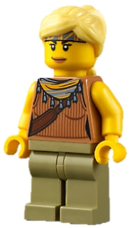 LEGO City Jessica Sharpe with Baby Lion Foil Pack (952112)