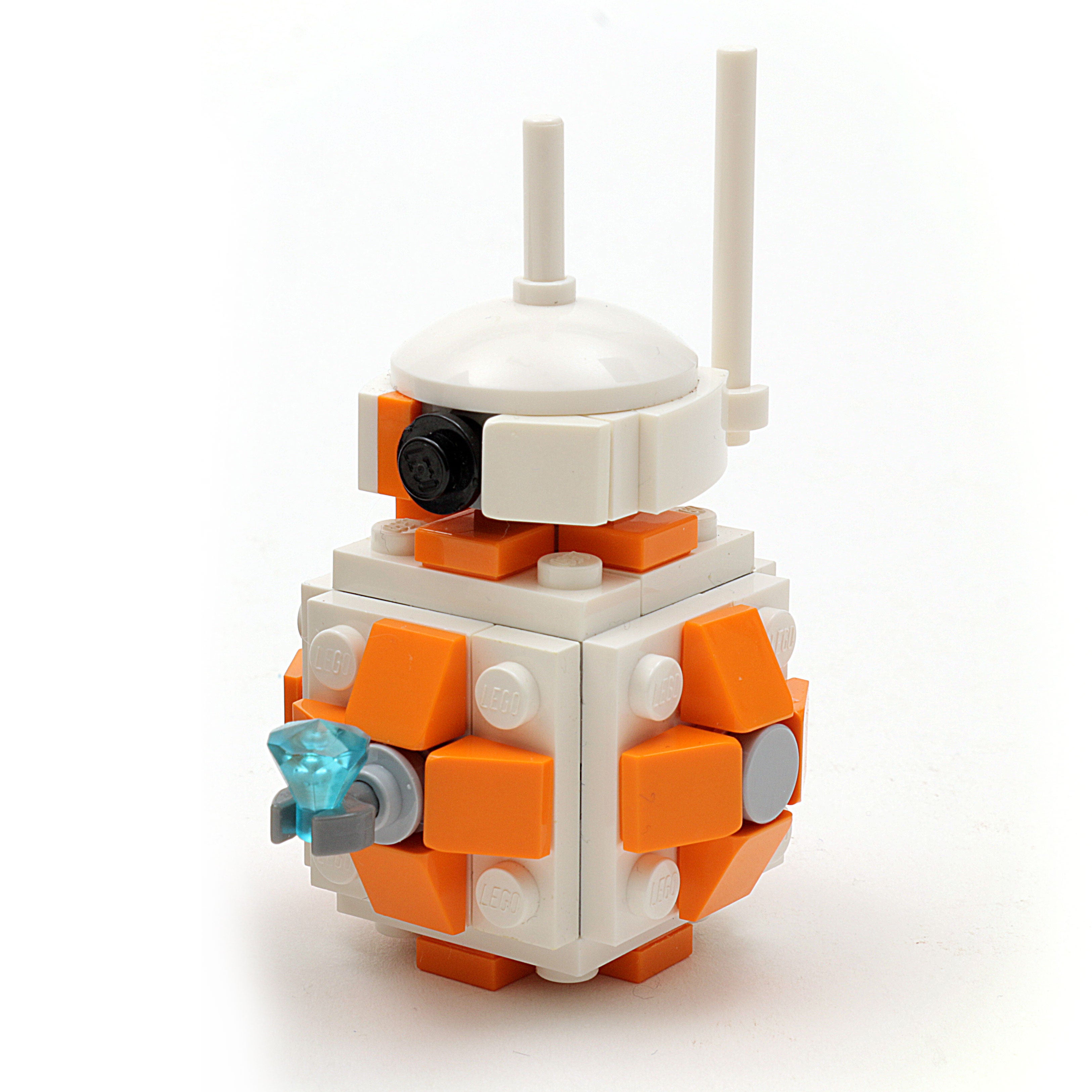 Custom BB-8 Figure made using LEGO parts - B3 Customs