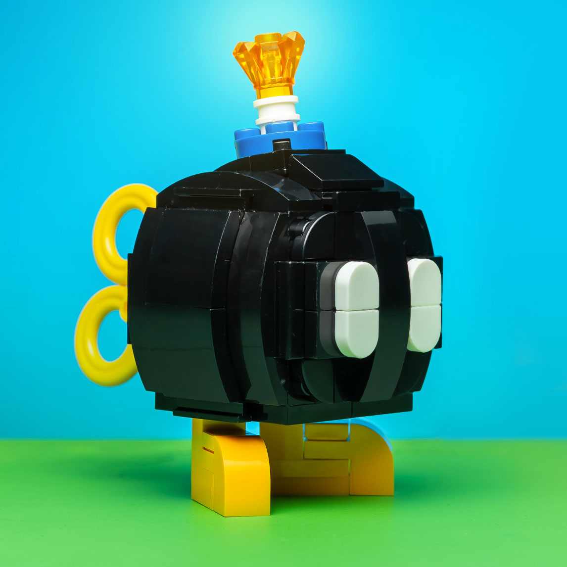 Bomber Man made using LEGO parts - B3 Customs