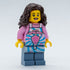 Sweet Air Cotton Candy Stand with Employee Minifig made using LEGO parts