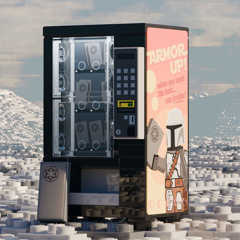 Mando Beskar Vending Machine Building Set - B3 Customs