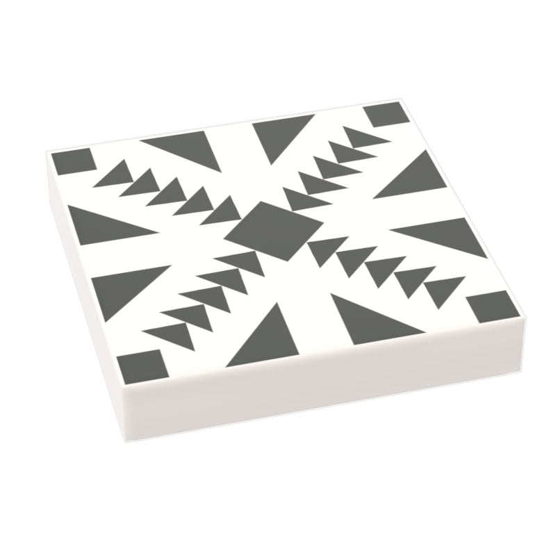 Parlor Doughnuts Tile Flooring (2x2 Tile) made using LEGO part