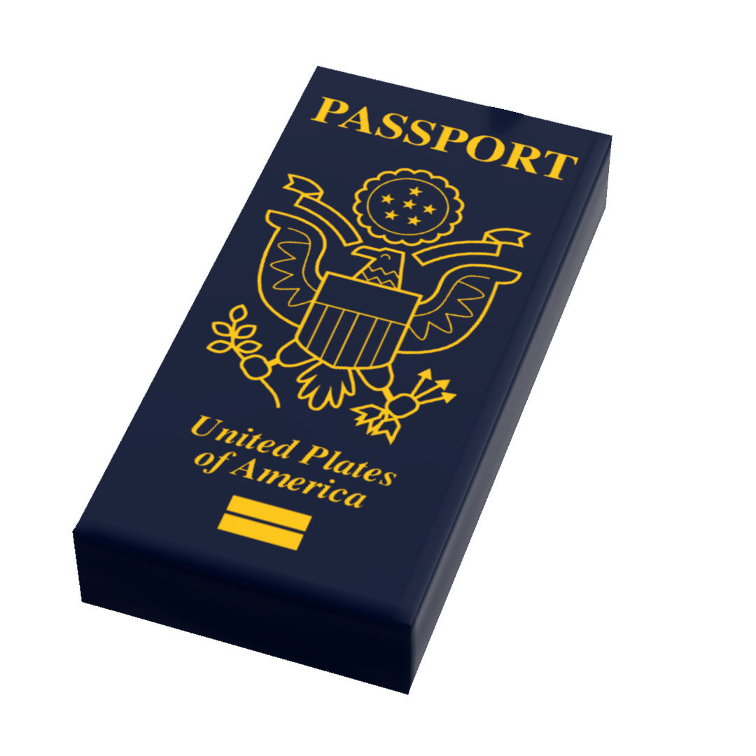 B3 Customs® Passport (1x2 Tile)