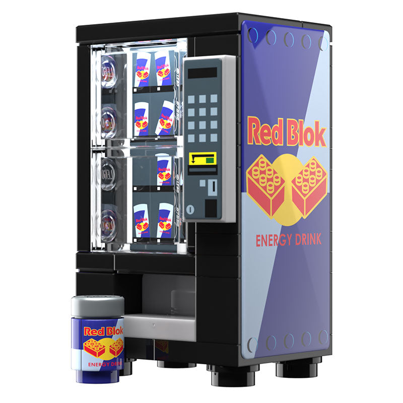 Red Brick Energy Drink Vending Machine - B3 Customs