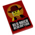 Red Brick Redemption Video Game Cover (2x3 Tile) - B3 Customs
