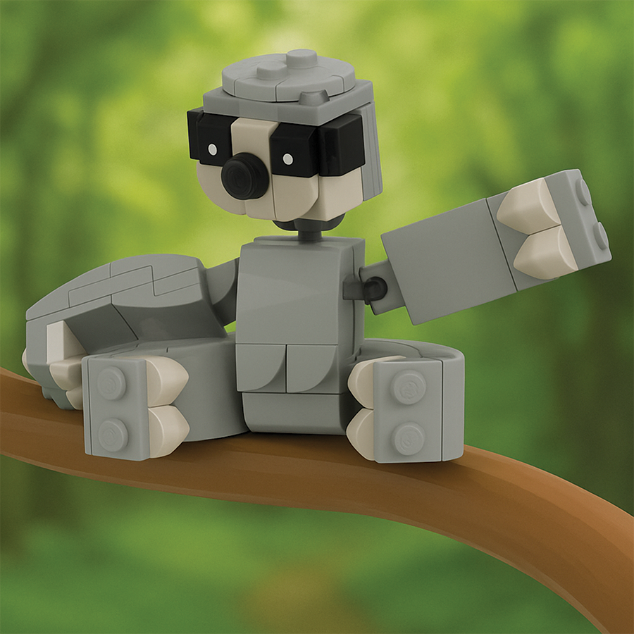 The Slow Sloth Building Set – The Brick Show Shop