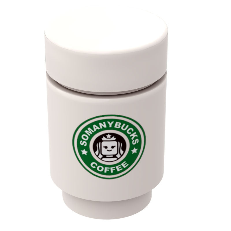 Custom LEGO Starbucks Coffee Cup