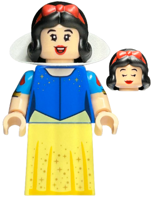 LEGO Disney Snow White Minifigure - Snow White and the Seven Dwarfs (2024)