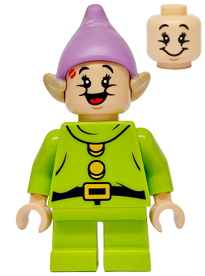 LEGO Disney Dopey Minifigure - Snow White and the Seven Dwarfs (2024)