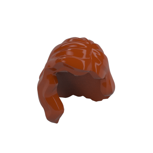 Hairpiece, Female Mid-Length with Part over Right Shoulder - Official LEGO® Part