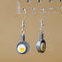 Sunny Side Earrings, Miniature Fried Egg Cute Fun Food Breakfast Jewelry, Handmade with Lego®