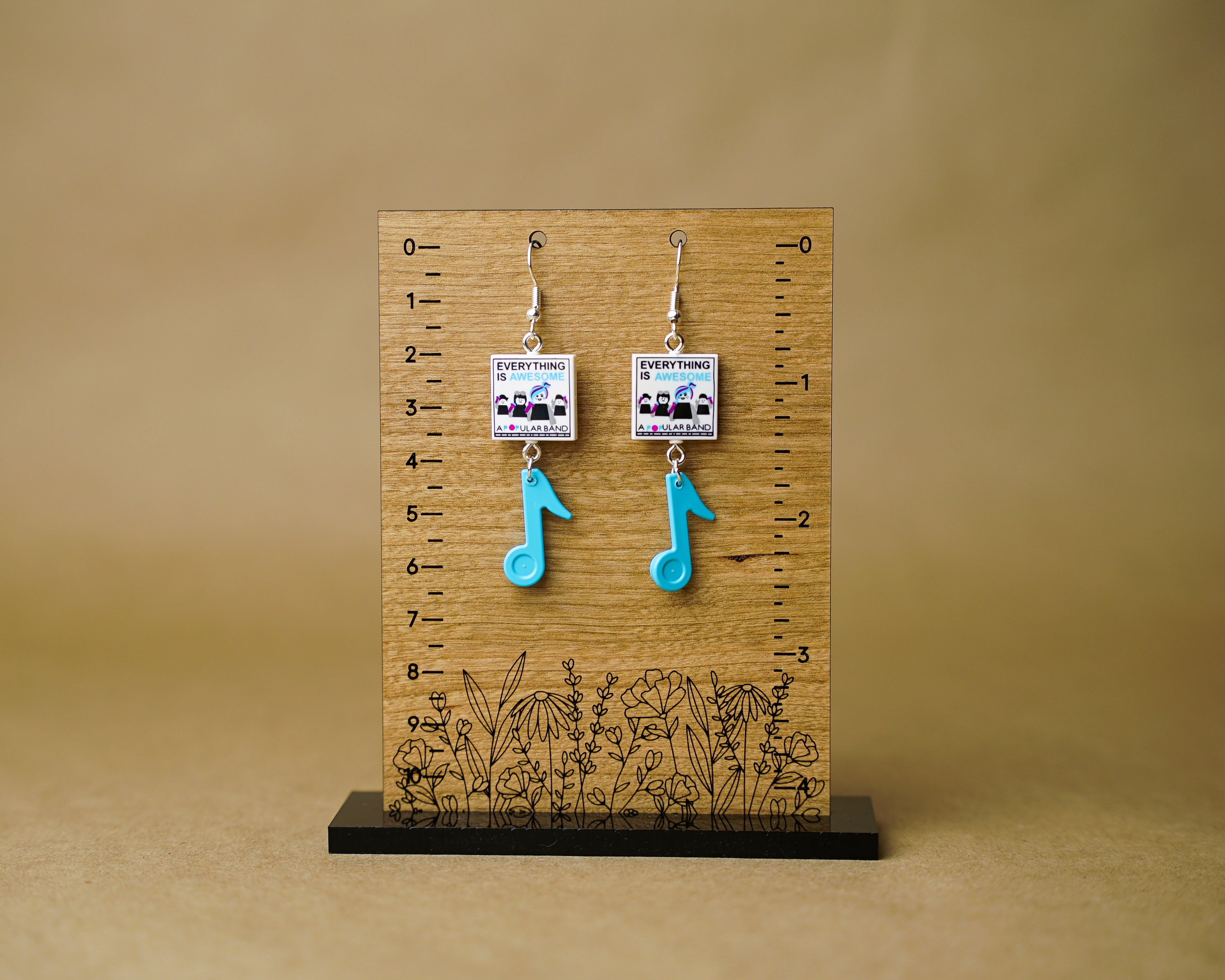 StudBee - LEGO® Awesome Song Music Earrings