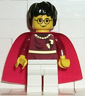 Harry Potter (Used, Very Good) (Yellow Flesh, Quidditch) - LEGO Harry Potter Minifigure (2002)