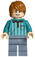 Ron Weasley (Half-Blood Prince, Turquoise Polo Shirt) (Used, Very Good) - LEGO Harry Potter Minifigure (2020)