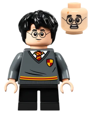 Harry Potter (Gryffindor Sweater) - LEGO Harry Potter Minifigure (2021)