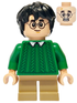 Harry Potter (Green Sweater, Sorcerer's Stone) - LEGO Harry Potter Minifigure (2024)