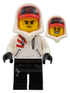 Jack Davids (Grump, White Hoodie) - LEGO Hidden Side / City Minifigure (2019)