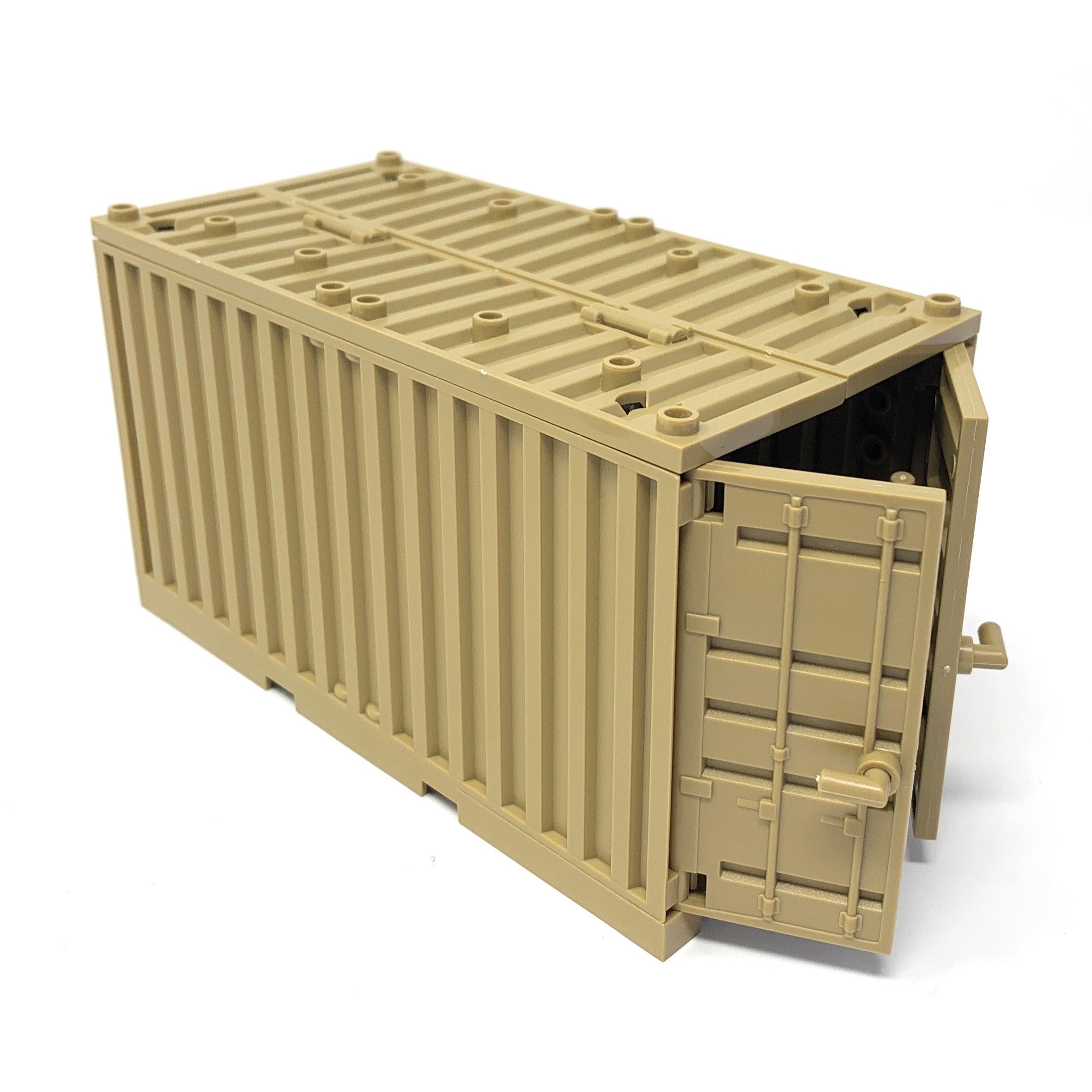 Lege Container Stack Tan Cargo Shipping Container – The Brick Show Shop