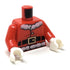 Red Santa Clause Torso w/ White Hands - Official LEGO® Part