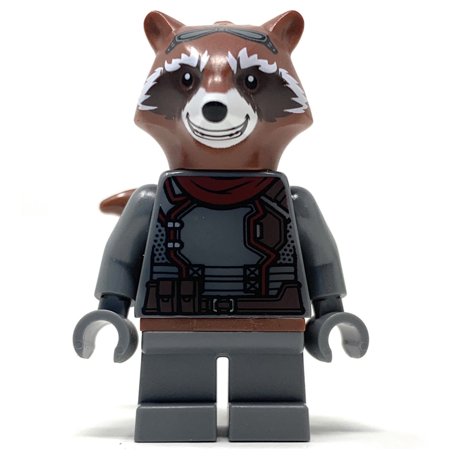 Rocket Raccoon (Gray Outfit, Infinity Saga) - LEGO Marvel Minifigure (2021)