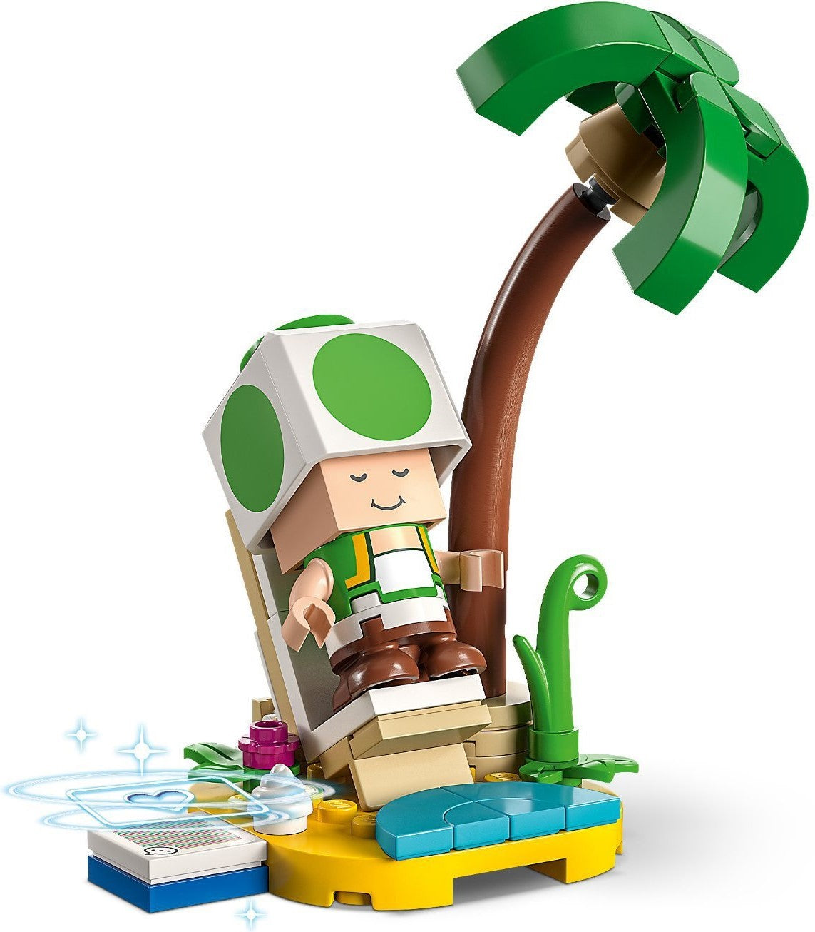 Green Toad (Series 6) - LEGO 71413 Super Mario Character Minifigure (2023)