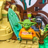 B3 Customs® Dagobah Surf Team Yoda Minifig (Limited Edition, Only 50 Made)