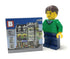 B3 Customs® Green Grocer Modular Minifig Scale Set (4x4 Tile)