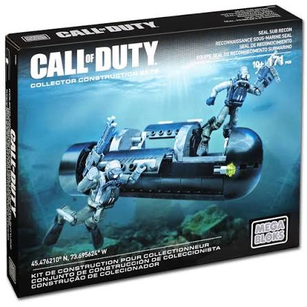 Mega Bloks Call of Duty Seal Sub Recon Set (CNG80)