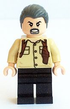 Vic Hoskins (Gray Hair) - LEGO Jurassic World Minifigure (2015)