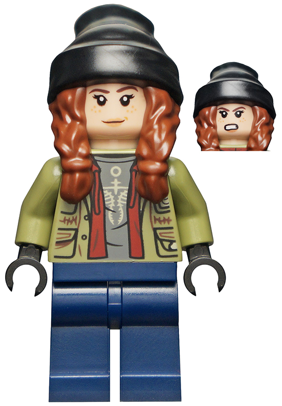 Maisie Lockwood (Black Beanie, Dominion) - LEGO Jurassic World Minifigure (2022)