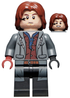 Rainn Delacourt (Coat w/ Red Shirt, Dominion) - LEGO Jurassic World Minifigure (2022)