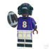 Custom Lamar Jackson LEGO Minifig 