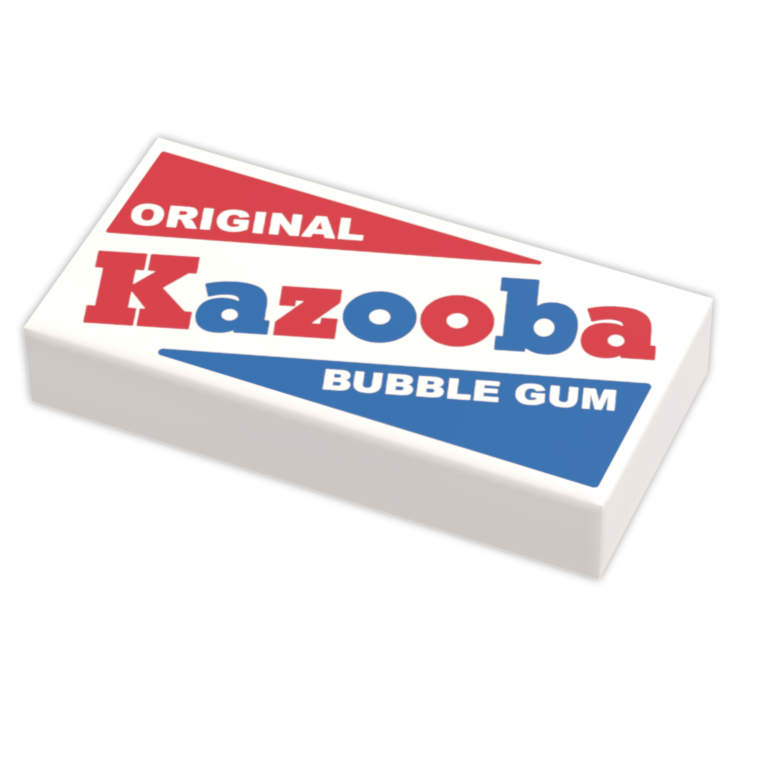 B3 Customs® Kazooba Minifig Bubble Gum