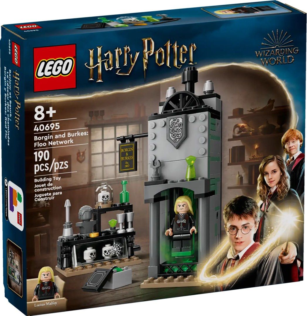 LEGO Harry Potter Borgin and Burkes: Floo Network GWP Set (40695)
