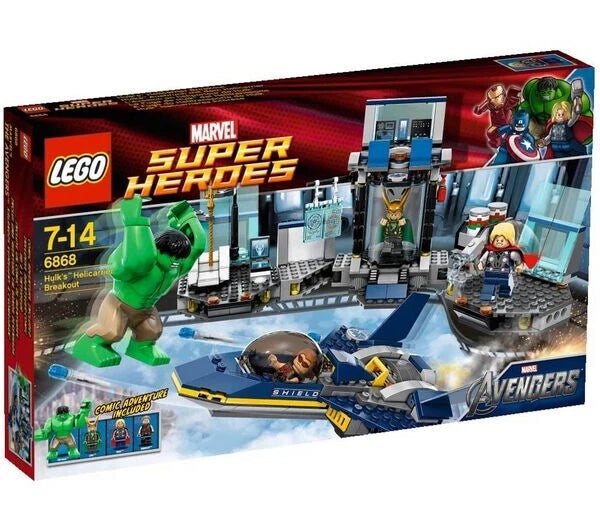 LEGO Marvel Super Heroes - Hulk's Helicarrier Breakout (6868) [RETIRED]