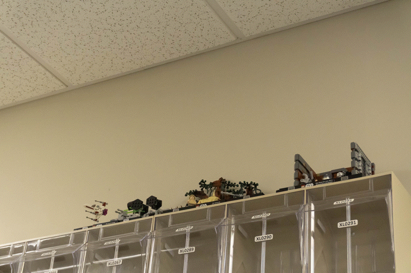 Angled Shelf Display Stand for LEGO Cars & Sets