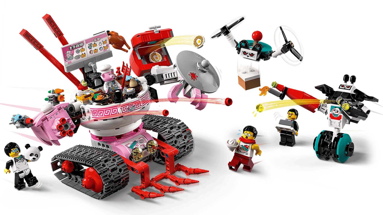 LEGO Monkie Kid Pigsy’s Noodle Tank Set (80026)