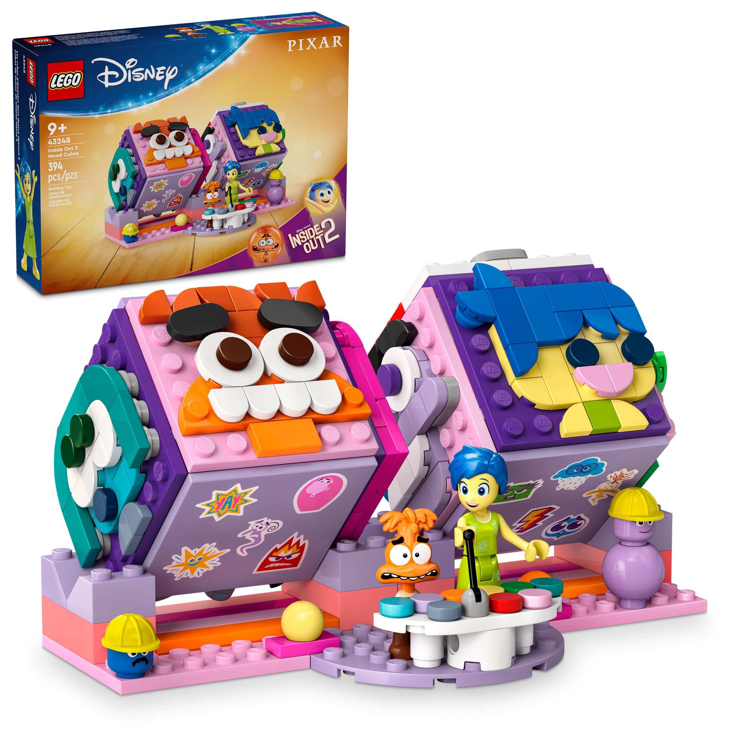LEGO Disney Inside Out 2 Mood Cubes Set (43248)