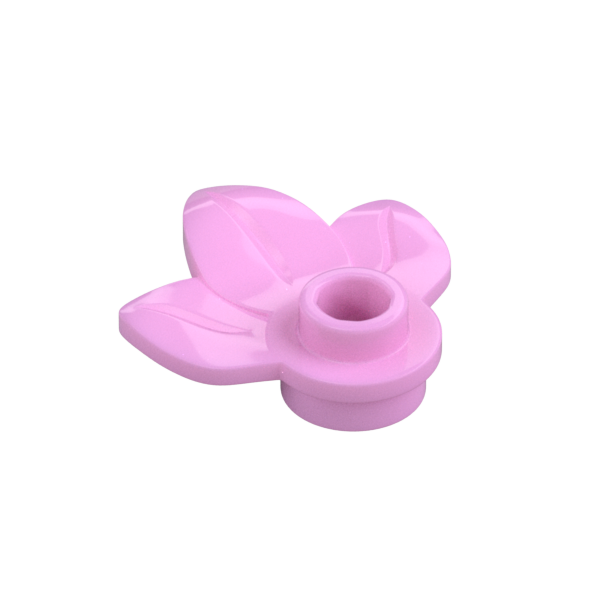 Plant Plate, Round 1 x 1 with 3 Leaves - Official LEGO® Part