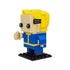 Vault Boy Vault Tec Brickheadz made using LEGO parts