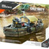 Mega Construx Call of Duty Battle Ready Boat building set in its original retail packaging, featuring a military-style amphibious vehicle on the box front.
