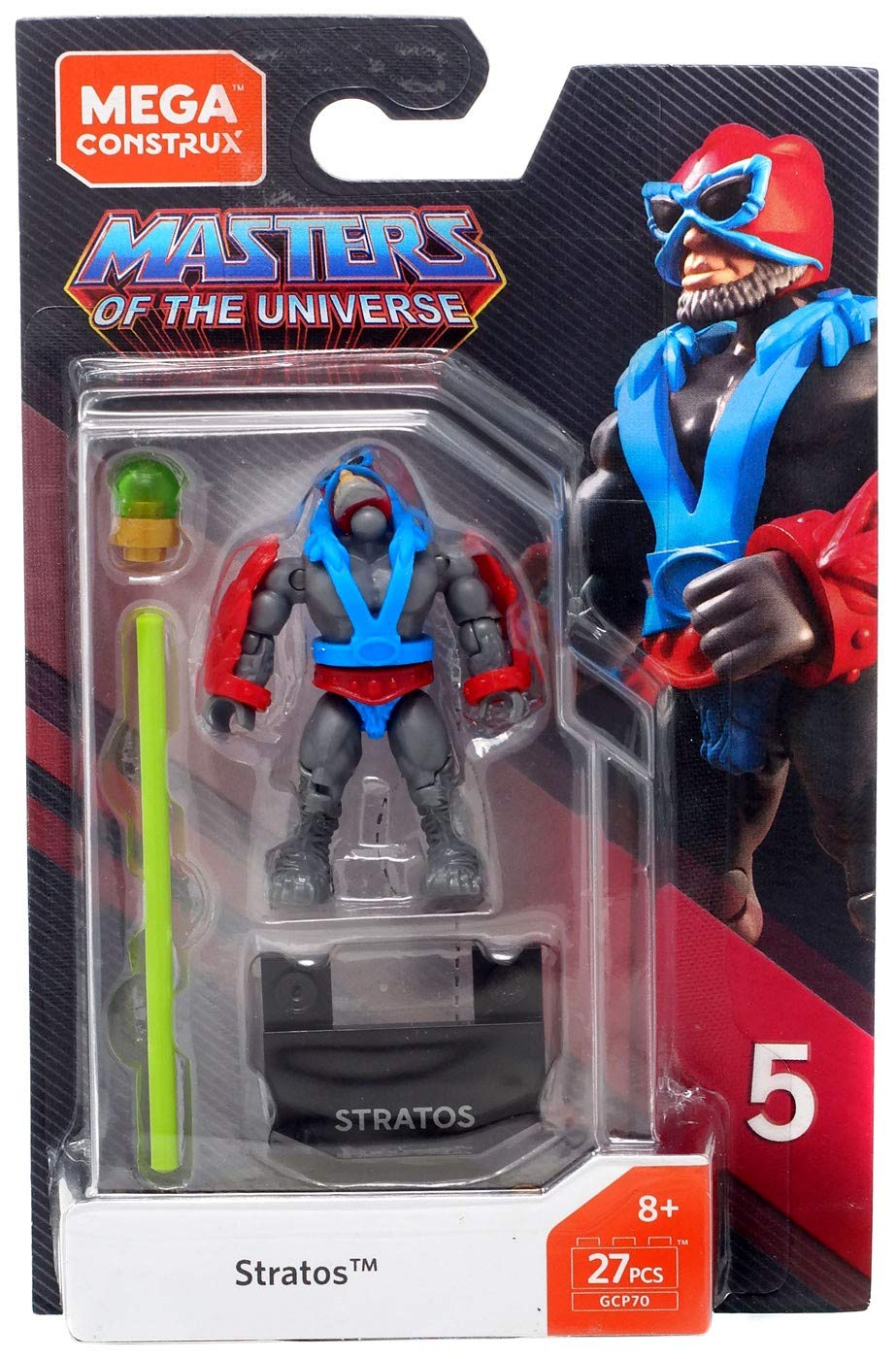[Damaged Sealed Box] Stratos - Mega Construx Masters of the Universe Series 5 Figure Pack