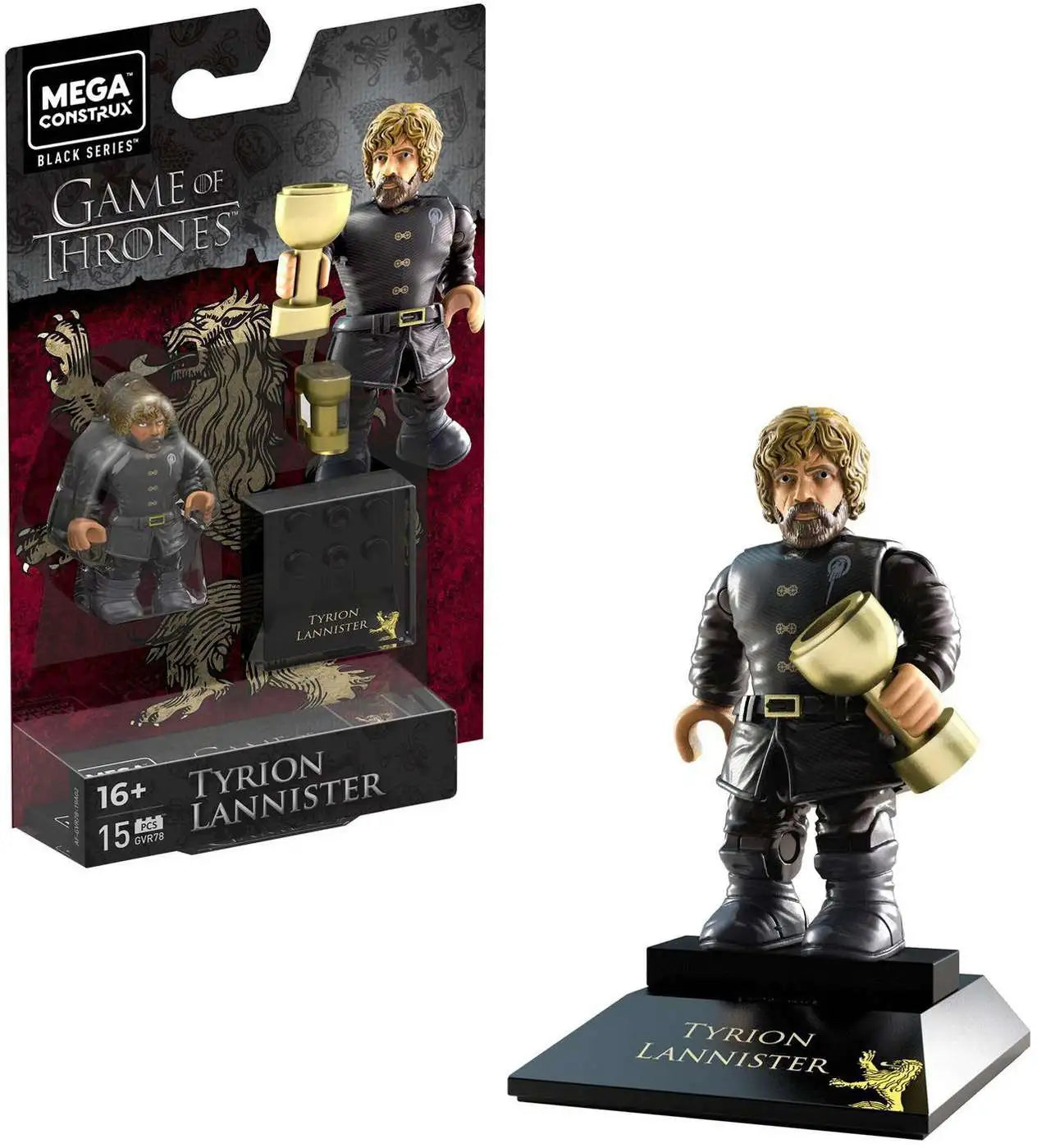 Tyrion Lannister - Mega Construx Game of Thrones Black Series Figure Pack