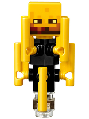 Blaze (Plates Stand) - LEGO Minecraft Minifigure (2015)