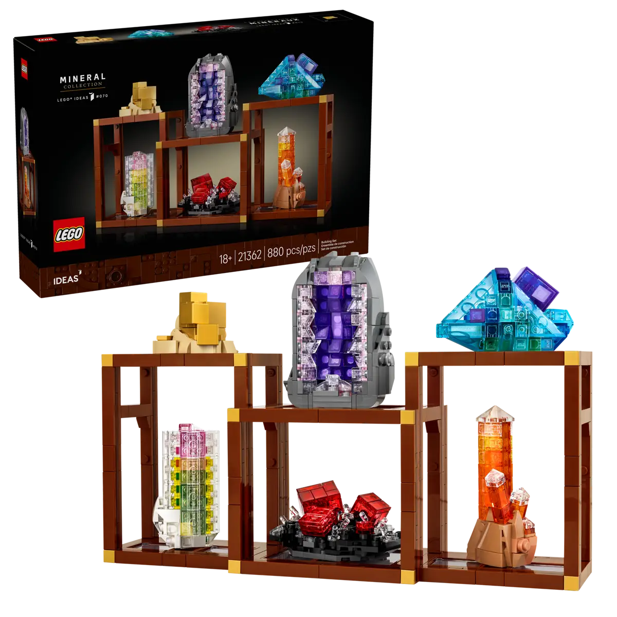 LEGO Ideas Mineral Collection (21362)