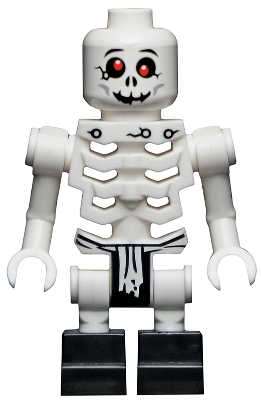 Bonezai (Skulkin, Vertical Grip Hands) - LEGO Ninjago Minifigure (2011)