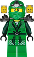 Lloyd ZX (Shoulder Armor, Rise of the Snakes)- LEGO Ninjago Minifigure (2012)