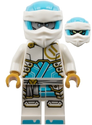 LEGO Ninjago Legacy-Box Zane vs. Temple Guard Minifigures (In Metal Box) (112501)