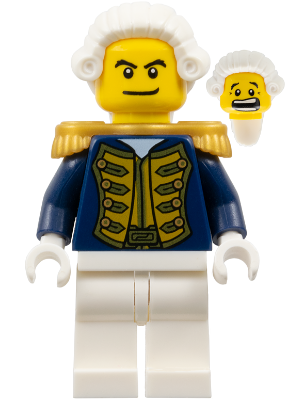 Admiral (Pirates, Brick Bounty) - LEGO Minifigure
